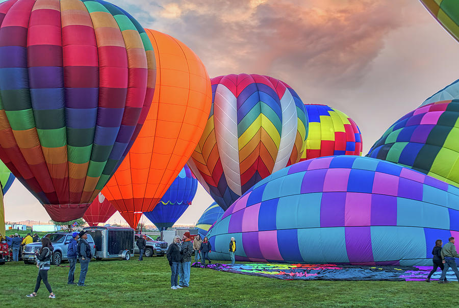 Colorful Line Up Photograph by Mark Chandler - Fine Art America