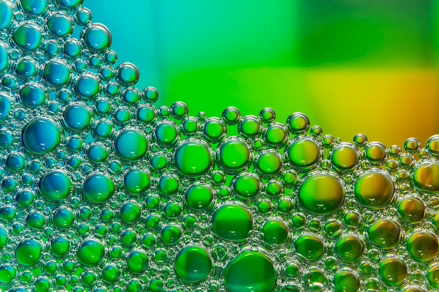 Colorful Macro Bubbles Photograph by Ricardo Luis - Fine Art America