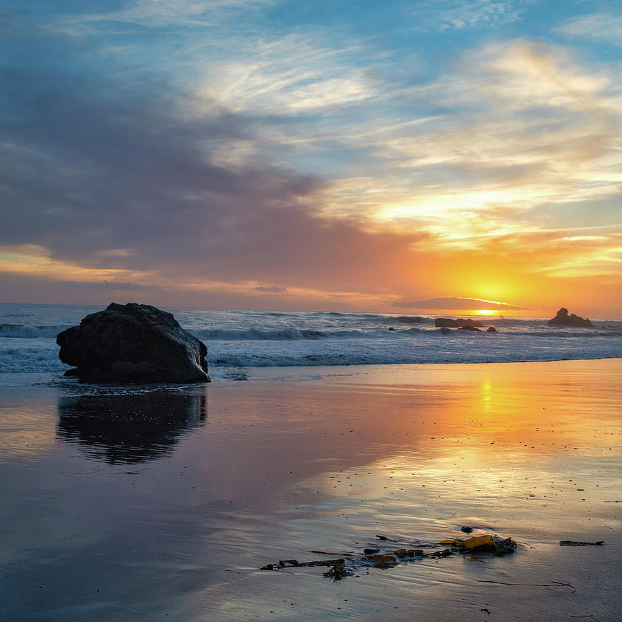 Colorful Malibu Sunset Photograph by Matthew DeGrushe