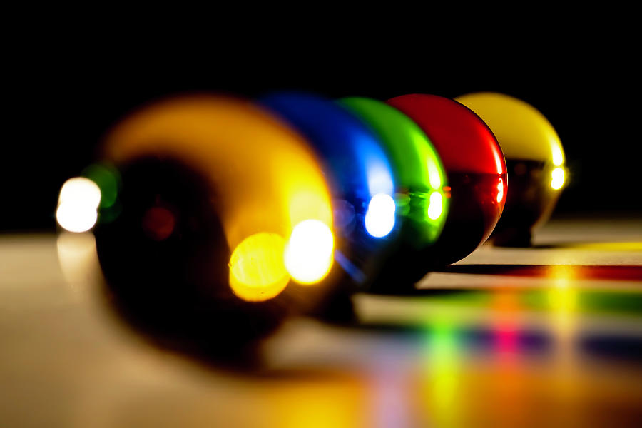Colorful Marbles Photograph by Sven Brogren