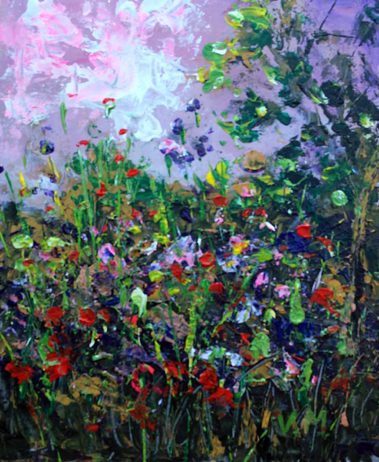 Colorful Meadow Painting
