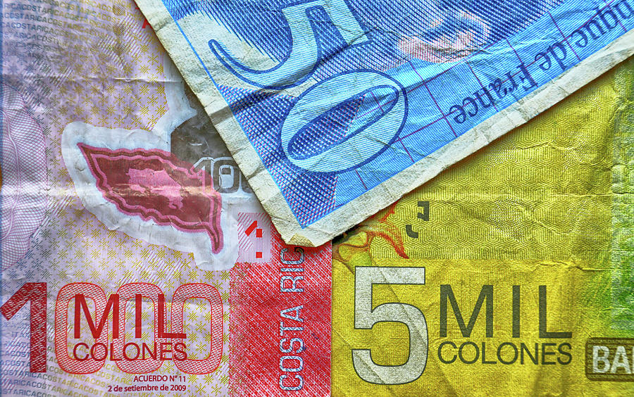 Colorful Money 2 Photograph by Mary Bedy