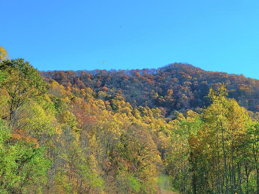 Colorful Mountains of North Carolina  Photograph by Ally White