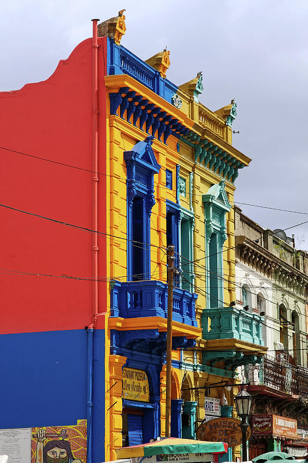 Colorful Old Buildings Photograph by Sally Weigand | Fine Art America