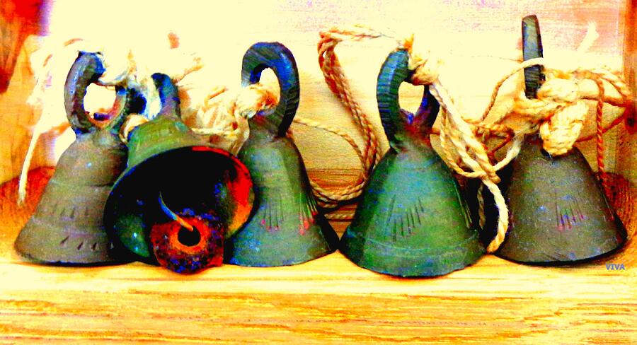 Colorful Prayer Bells Photograph by VIVA Anderson
