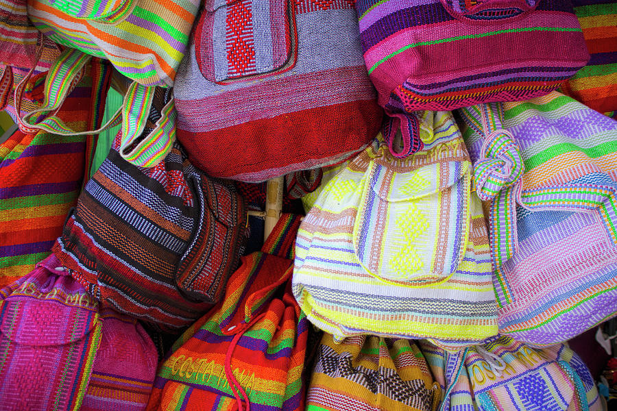 colorful purses