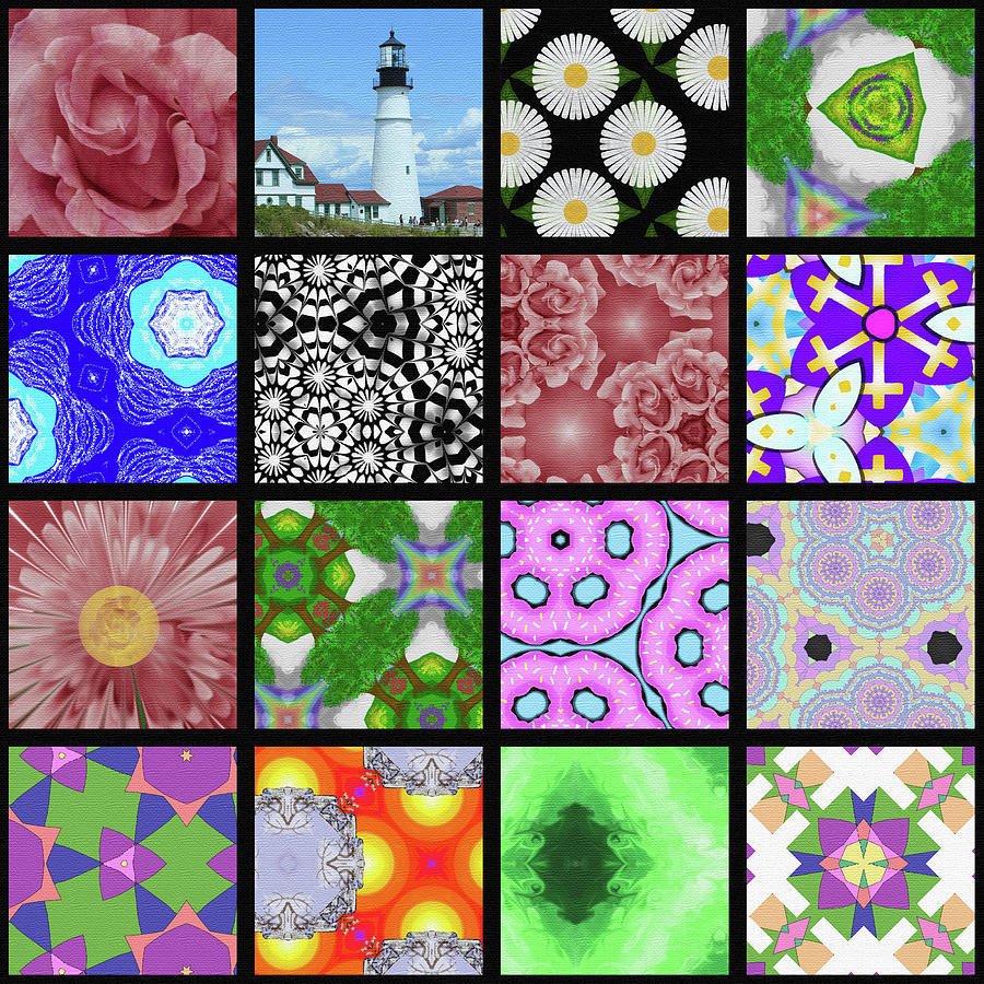 Colorful Quilt Digital Art By Grace Joy Carpenter Fine Art America 0939