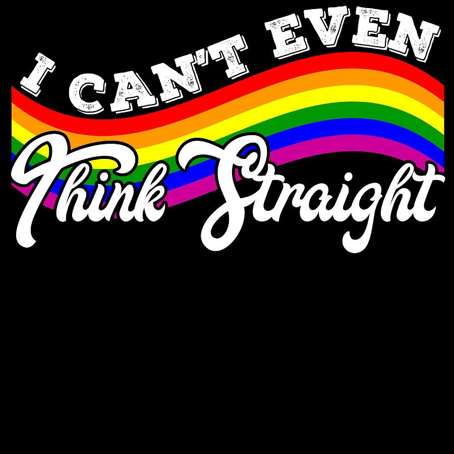 bright gay pride rainbow