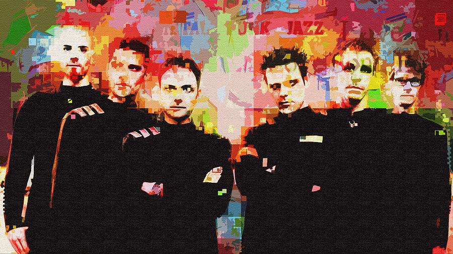 Colorful Rammstein Band artwork Digital Art by Streich Roslyn | Pixels