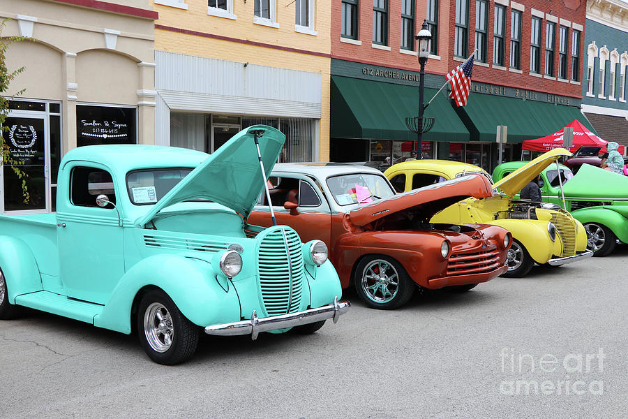 Colorful Roadsters 4520 Photograph by Jack Schultz
