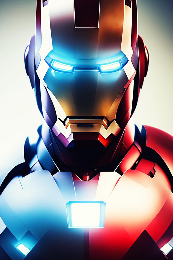 Toy Digital Art - Colorful Robot by Manjik Pictures