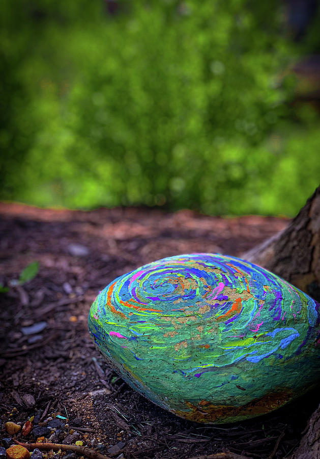 Colorful Rock Photograph by Lora J Wilson