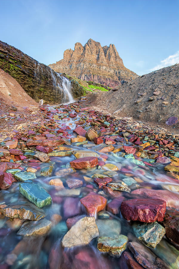 Colorful Rocks at Mount Clements  Photograph by Jack Bell