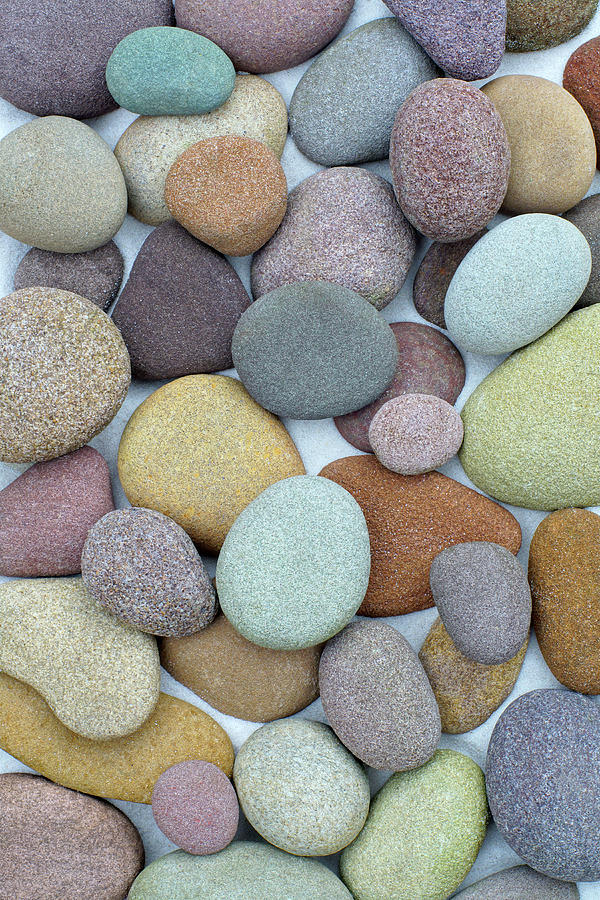 Colorful Sand Stones by Kathi Mirto Colorful Sand Stones by Kathi Mirto
