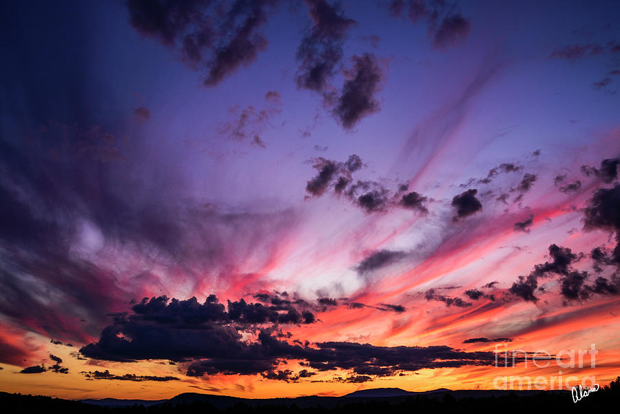 Colorful Dramatic Sky Photograph by Alana Ranney