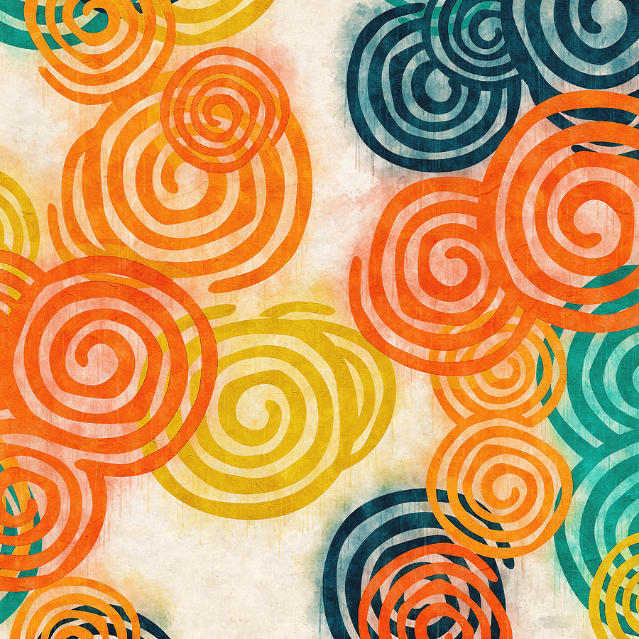 Colorful spirals series 1 Digital Art by Western Exposure - Fine Art ...