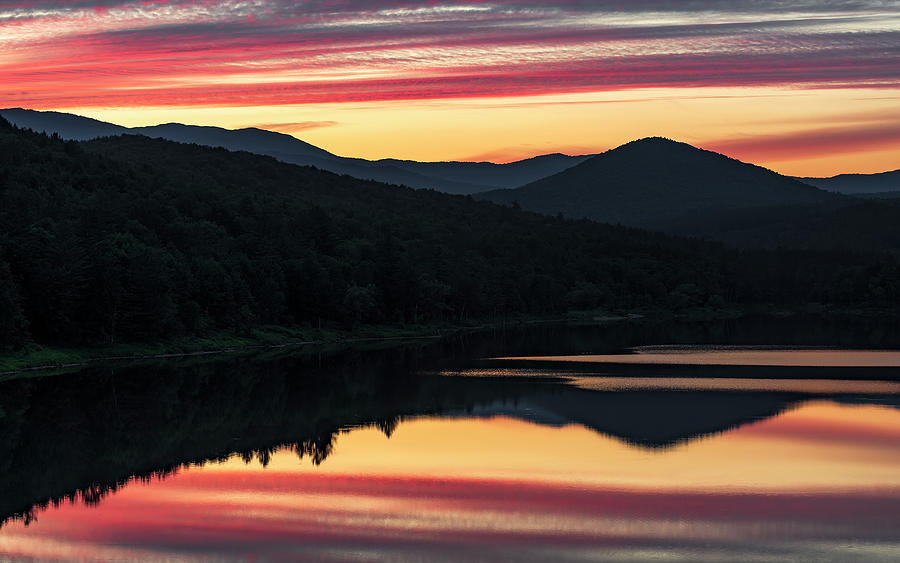 Colorful Summer Twilight Photograph by Alan L Graham