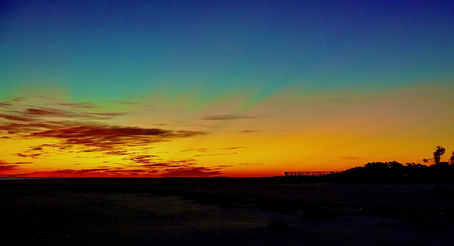 Colorful Sunrise Over The Atlantic Ocean Photograph by Dennis Schmidt