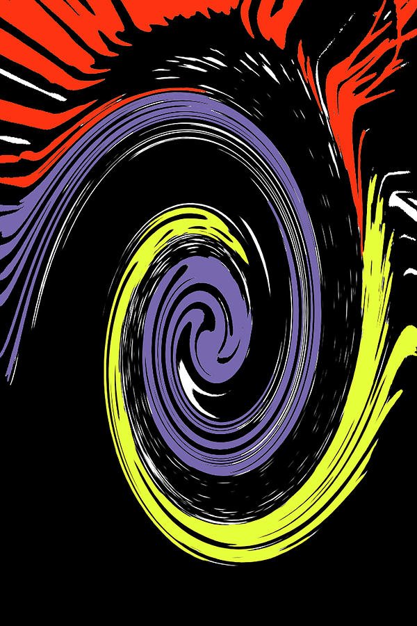 Abstract Photograph - Colorful Swirl by Holly Morris Abstract Photograph - Colorful Swirl by Holly Morris