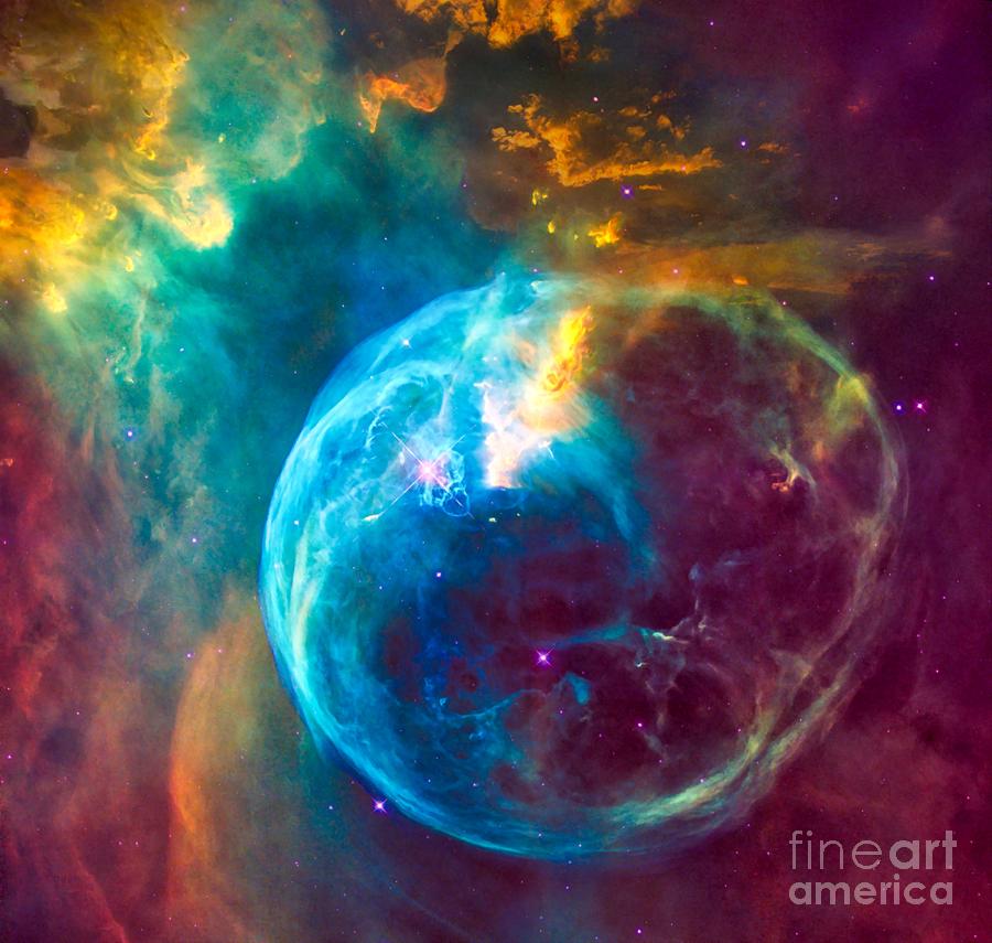 Colorful Wall Art Nebula Photograph by Stefano Senise