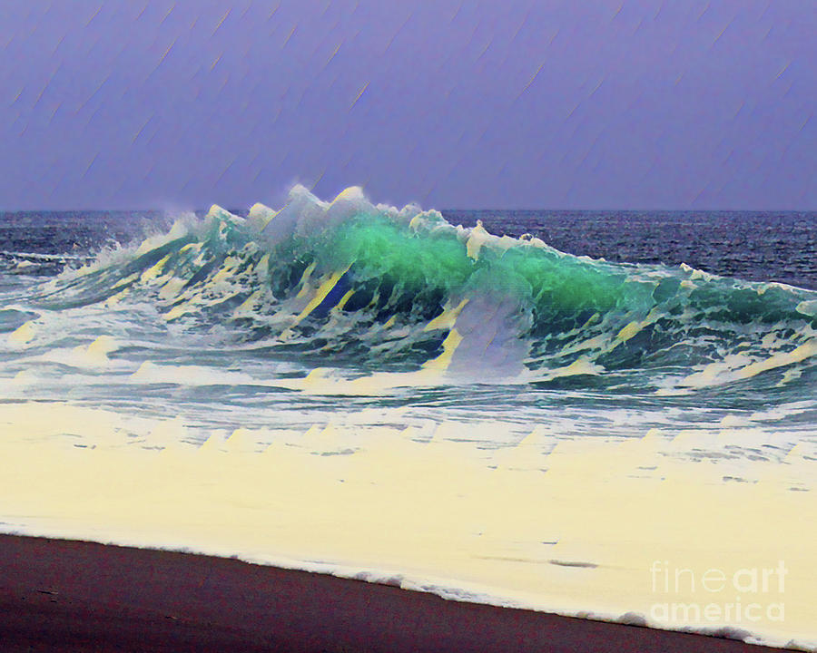 Colorful Wave Photograph by Cheryl Del Toro