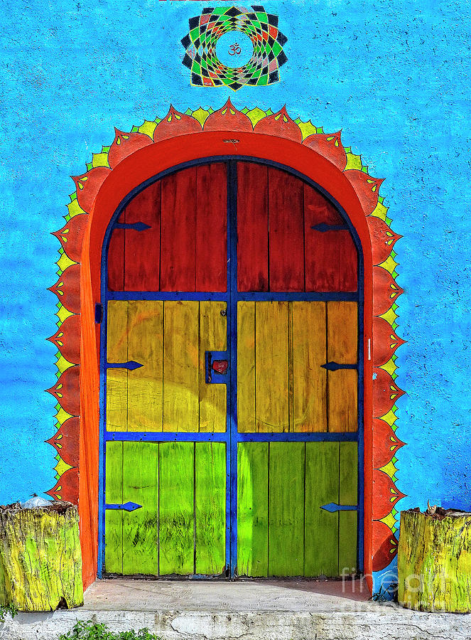 Colorfull Door Photograph by Salvador Penaloza - Fine Art America