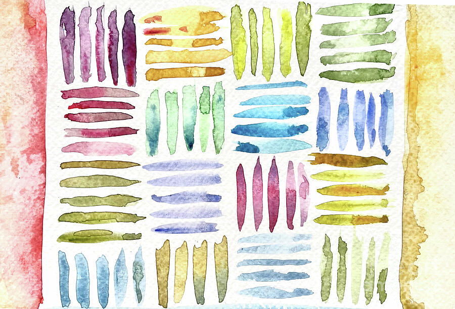 ColorHatch Painting by Julie Tibus ColorHatch Painting by Julie Tibus