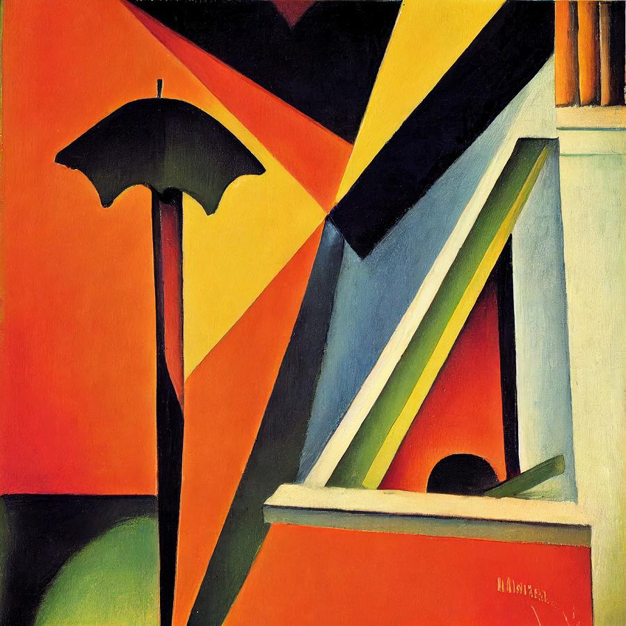 August Macke Painting - Colors and Light No.1 by My Head Cinema