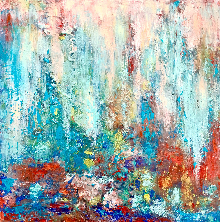 Colors Changing Painting by Linda DeRosa - Pixels