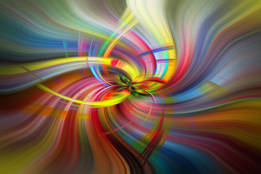 Colors galore Digital Art by Carolyn DAlessandro