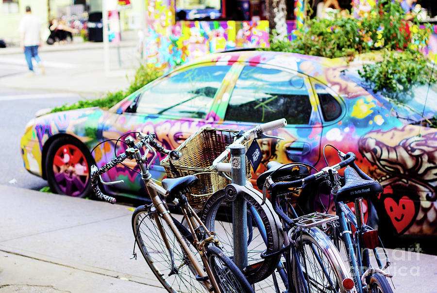 Colors in Kensington Market Photograph by Charline Xia