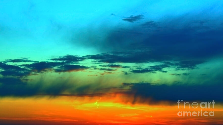 Colors In The Clouds  Photograph by Sheila Lee