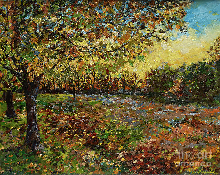 Colors of Autumn Painting by Ren Marion Hernandez