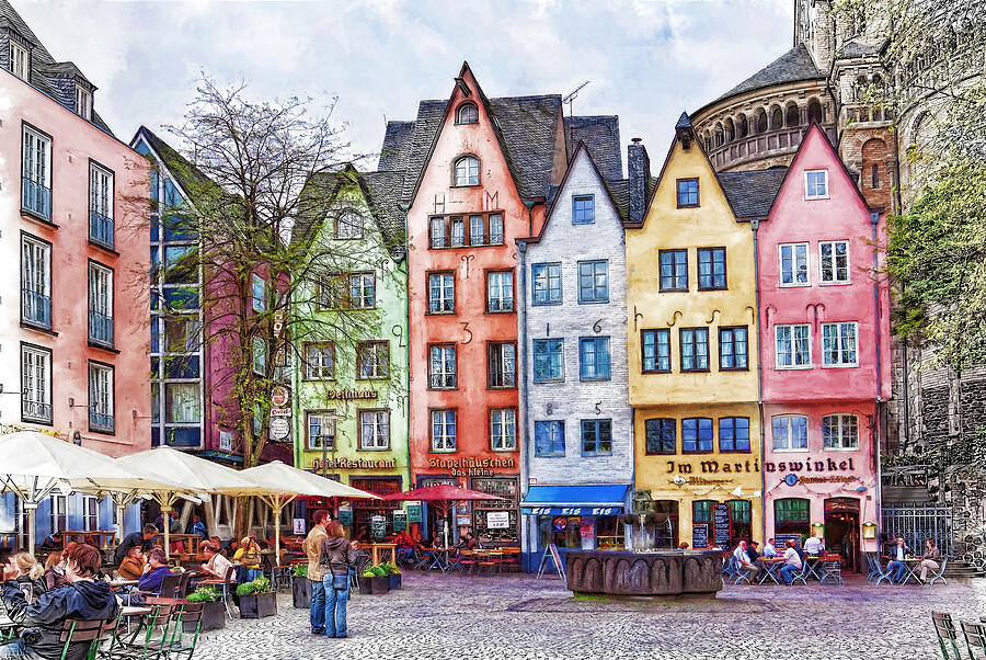 Colors of Germany Mixed Media by Tatiana Travelways