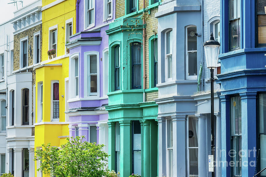 Colors of Notting Hill, London Photograph by Delphimages London Photography