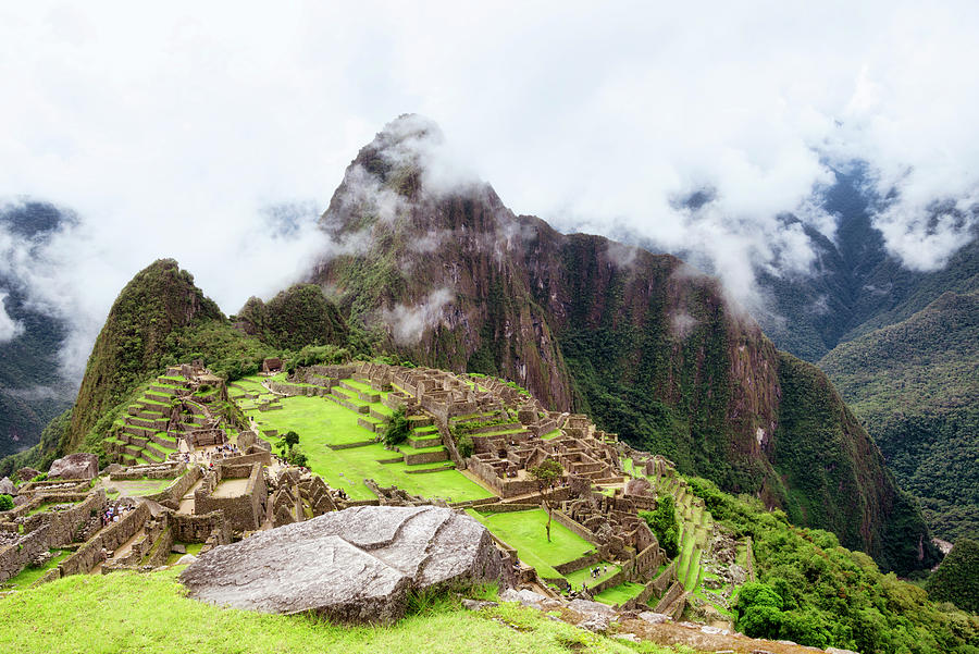 Colors of Peru - Machu Picchun The Lost City of the Incas Photograph by ...