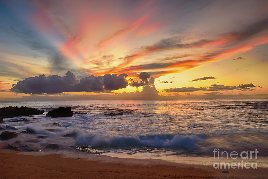 Colors of Secret Beach Photograph by Jennifer Ludlum