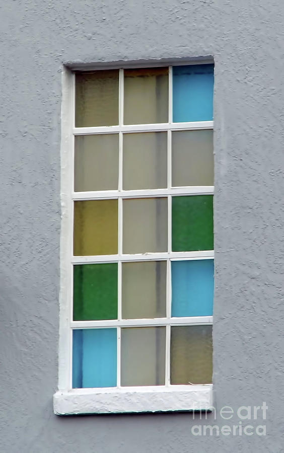 Colors Of The Window Photograph by D Hackett