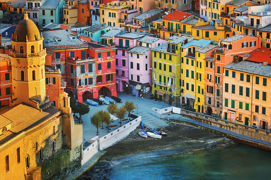 Colors of Vernazza Photograph by Stefano Orazzini