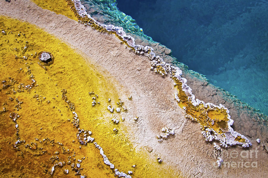 Colors of Yellowstone Photograph by Delphimages Photo Creations