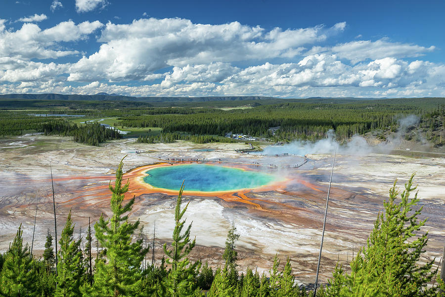 Colors of Yellowstone Photograph by Marcel Gross - Fine Art America