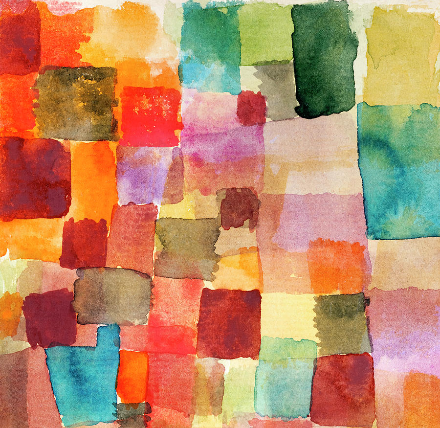 Paul Klee Painting - Colors by Paul Klee by Mango Art