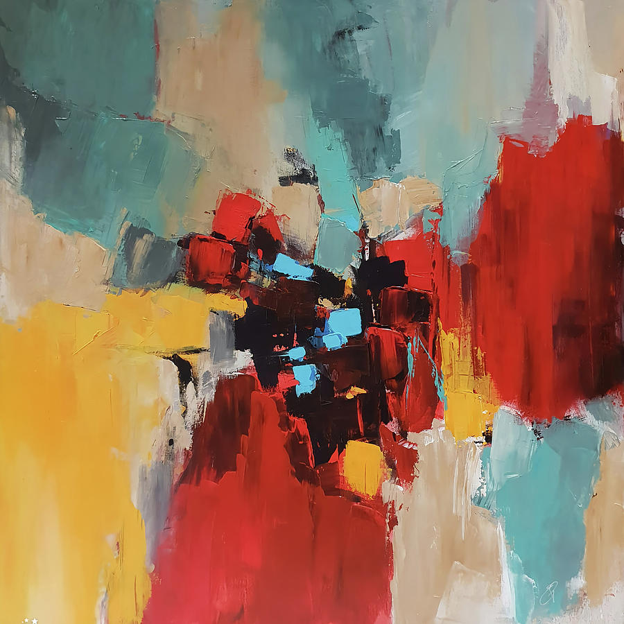 Colors Song Painting by Elise Palmigiani