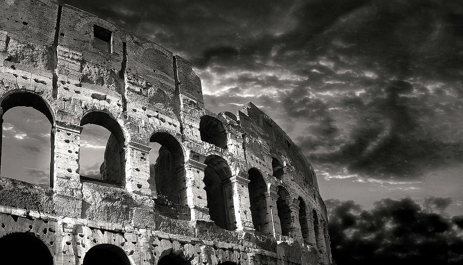 Coloseum  Photograph by John Bartosik