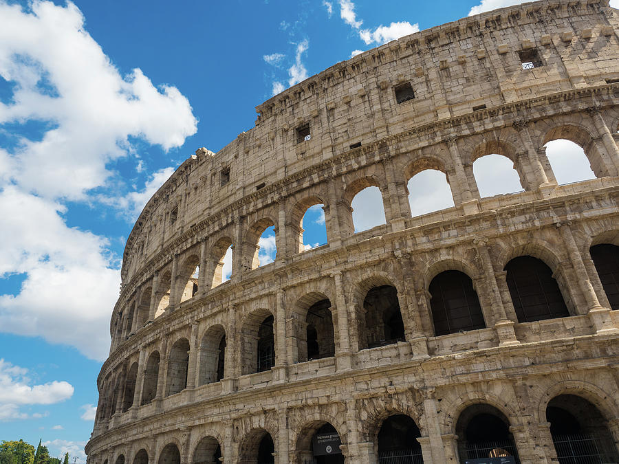 Colosseum B - Rome Photograph By Calvin Poon - Fine Art America