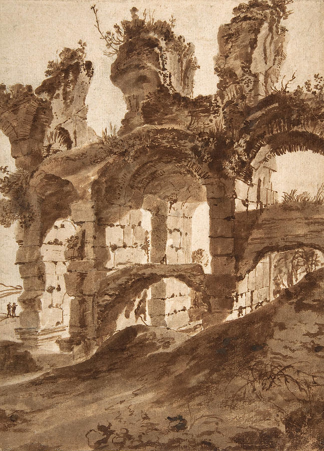 Colosseum Drawing by Bartholomeus Breenbergh