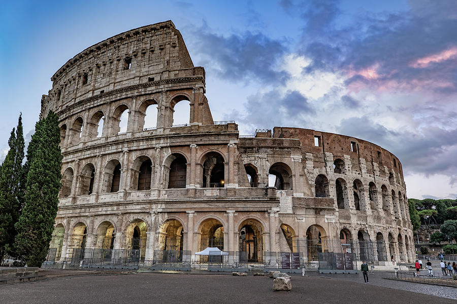 Colosseum in Rome Photograph by Artur Bogacki - Fine Art America