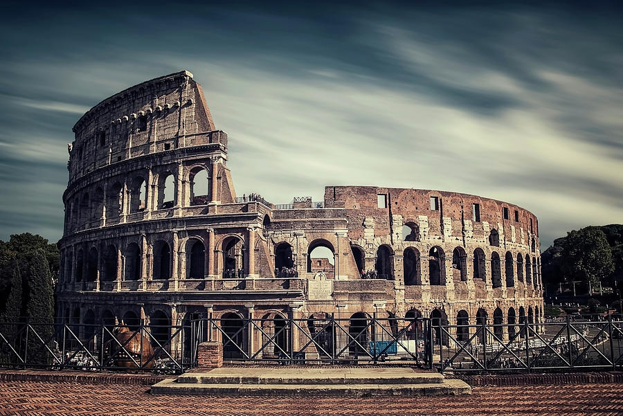 Architecture Photograph - Colosseum by Manjik Pictures