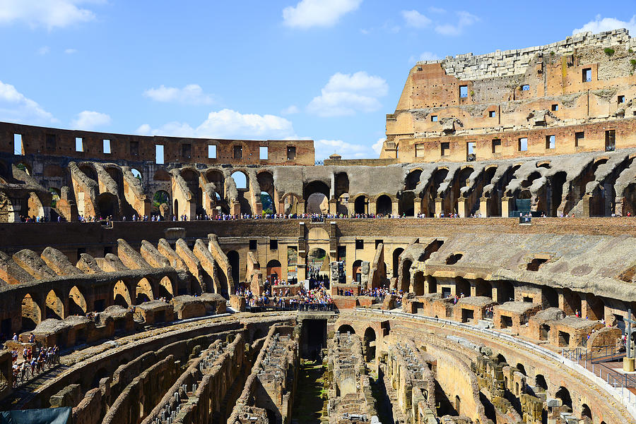 Colosseum, Rome Photograph by Dennis Macdonald