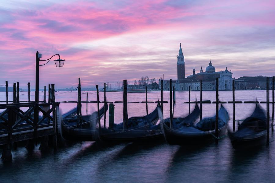 Colour Fills the Sky, Venice, Italy Photograph by Sarah Howard